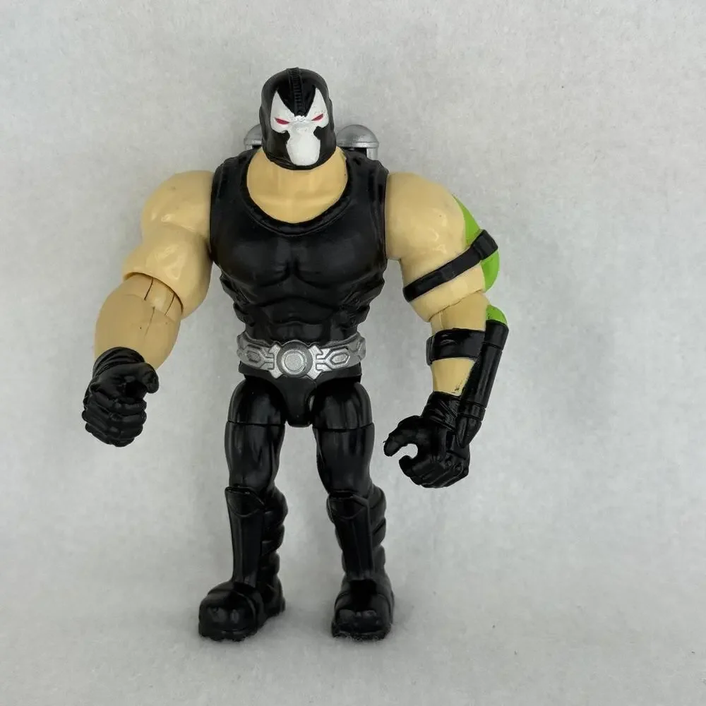 Bane DC Comics Action Figure Black Batman Villain Toy 5-Way Jointed Plastic